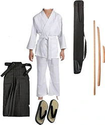  Aïkido équipement aïkido aïkidogi bokken jo tanto obi zooris