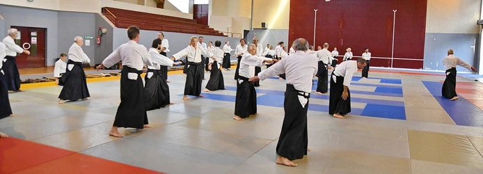  Aïkido dojo de Décines taïso, jumbi-dosa, tandoku-dosa