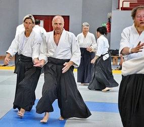  Aïkido dojo de Décines taïso, jumbi-dosa, tandoku-dosa