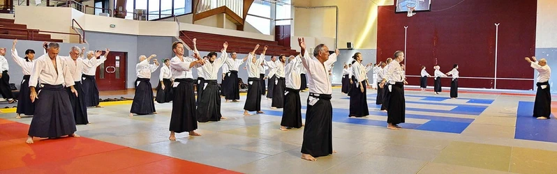  Aïkido dojo de Décines taïso, jumbi-dosa, tandoku-dosa