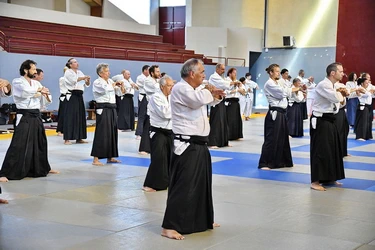  Aïkido dojo de Décines taïso, jumbi-dosa, tandoku-dosa